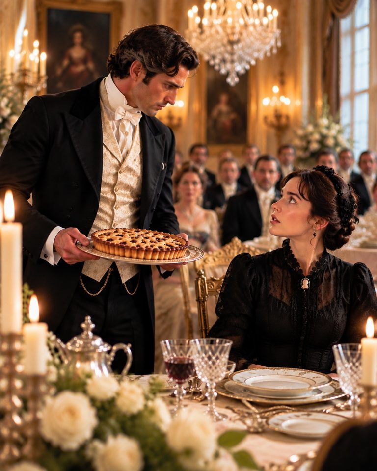 “WHO MADE THIS APPLE TART?” THE DUKE ASKED — THEN HE SAW THE WIDOW NO ONE HAD EVER THANKED