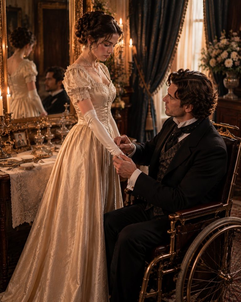 “I’M STILL A MAN… YOU THINK I CAN’T DO THIS?” THE WHEELCHAIR-BOUND DUKE WHISPERED TO HIS BRIDE