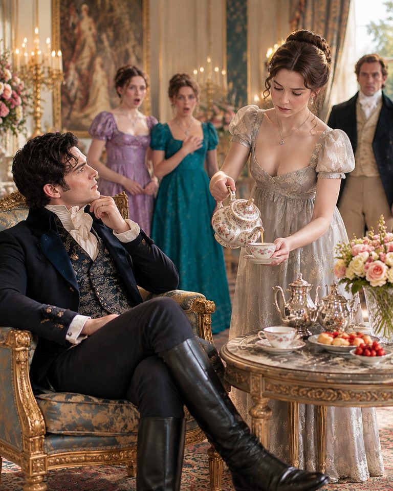Three Sisters Were Presented for the Duke to Marry — He Chose the Quiet Woman Pouring the Tea